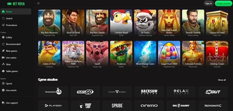 Betninja.com Gambling Enterprise Evaluation