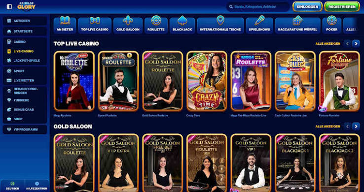 Spins of Glory Casino-Testbericht